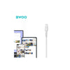 BWOO - USB to Lightning Cable, 1 Meter Length, White - - Mounts For Less