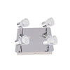 Beldi 26101-C4 Tasman Led Square Canopy Track Chrome Finish 4 X 5w 1220 Lumens - - Mounts For Less