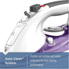 Black + Decker - Iron with Non-Stick Sole, Automatic Stop System, Purple - - Mounts For Less