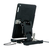 CTA Digital - Foldable Table Stand with Anti-Theft System for Ipad, Ipad Pro and Ipad Air, Black - - Mounts For Less