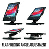 CTA Digital - Foldable Table Stand with Anti-Theft System for Ipad, Ipad Pro and Ipad Air, Black - - Mounts For Less