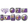 ChefElite - Set of 2 Pizza Pans, 13.5" Diameter, Non-Stick, Carbon Steel - - Mounts For Less
