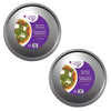 ChefElite - Set of 2 Pizza Pans, 13.5" Diameter, Non-Stick, Carbon Steel - - Mounts For Less