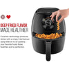Chefman TurboFry 3.5L Air Fryer Dual Control Temperature, 60 Minutes Timer and Dishwasher Safe Basket Black - - Mounts For Less