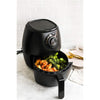 Chefman TurboFry 3.5L Air Fryer Dual Control Temperature, 60 Minutes Timer and Dishwasher Safe Basket Black - - Mounts For Less