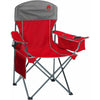 Coleman - Camping Chair with Integrated Cooler, 300 lb Capacity, Red - - Mounts For Less