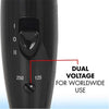Conair 124AC - Compact Travel Hair Dryer with Foldable Handle, 1600W, Silver - - Mounts For Less