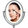 Conair TGBE51LEDC - Bilateral Freestanding Mirror, 7x and 1x Magnification, Soft Lighting, Chrome Finish - - Mounts For Less
