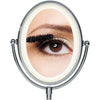 Conair TGBE51LEDC - Bilateral Freestanding Mirror, 7x and 1x Magnification, Soft Lighting, Chrome Finish - - Mounts For Less