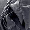 Cotton House - Bamboo Sheet Set, Hypoallergenic, Queen Size, Dark Gray - - Mounts For Less