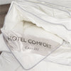 Cotton House - Hotel Comfort Synthetic Duvet, 100% Cotton, 100% MicroGel Fiber 3D Filling, King Size, White - - Mounts For Less