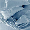 Cotton House - Hotel Lux Cotton Sheet Set, 1000 Thread Count, Queen Size, Blue - - Mounts For Less