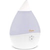 Crane - Ultrasonic Cool Mist Air Humidifier, 360 Degree Rotating Nozzle, White - - Mounts For Less