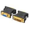 Dual Link DVI-I 24+5 DVI Male To VGA SVGA Female Adapter Converter - - Mounts For Less