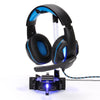 ENHANCE Gaming Power Headset Stand 4-Ports USB HUB LED RGB - - Mounts For Less