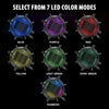 ENHANCE Gaming Power Headset Stand 4-Ports USB HUB LED RGB - - Mounts For Less