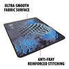 ENHANCE Infiltrate GX-MP4 Gaming Mat XL Black and Blue - - Mounts For Less