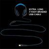 ENHANCE Voltaic Pro Gaming Headset Black and Blue - - Mounts For Less