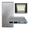 Elink 2 USB Ports Powerbank With Flashlight 7000 Mah silver - - Mounts For Less