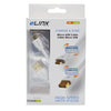 Elink EK-4110 Reversible Micro USB 2.0 Cable 6Ft White - - Mounts For Less
