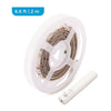 Elink - LED Light Strip, Length of 6.6 Feet (2M), 60 LEDs, With Motion Sensor, White - - Mounts For Less