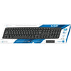 Elink - USB Desktop Keyboard with 104 Keys, 4 Feet Cable, Black - - Mounts For Less