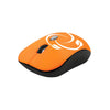 Elink - Wireless Optical Mouse with Adjustable DPI and Nano Receiver, Orange - - Mounts For Less