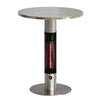 Ener-G+ HEA-115J88-GOLD Bistro Style Infrared Heated Table 1500 W Silver - - Mounts For Less