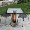 Ener-G+ HEA-1575J67L-2 Bistro Table Infrared Electric Patio Heater with LED light - - Mounts For Less