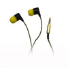 Escape HF-3908 Earphones With Microphone Black and Yellow - - Mounts For Less