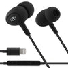 Escape - In-Ear Headphones with Lightning Plug, Built-in Microphone and Remote Control, Black - - Mounts For Less