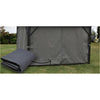 F. Corriveau International - Curtain for Gazebo 12' x 16' , Water resistant, Charcoal - - Mounts For Less
