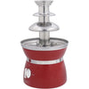 Frigidaire - 3 Tier Chocolate Fountain, Retro Style, Red - - Mounts For Less