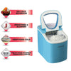 Frigidaire - Compact Countertop Ice Maker, 26 Lbs Production Capacity, Blue - - Mounts For Less