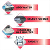 Frigidaire - Compact Countertop Ice Maker, 26 Lbs Production Capacity, Blue - - Mounts For Less