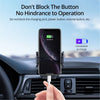 GlobalTone - 3-in-1 Rotating Car Phone Holder, Black - - Mounts For Less