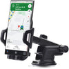 GlobalTone - 3-in-1 Rotating Car Phone Holder, Black - - Mounts For Less