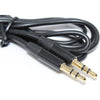 GlobalTone Audio Cable 3.5MM Male/Male 15 Ft Black SLIM - - Mounts For Less
