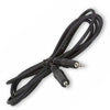 GlobalTone Audio cable 2.5mm male to 3.5mm male 12 ft black - - Mounts For Less