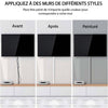 GlobalTone - Wall Mount Wire Cover Kit, 150 Inch Length, Paintable, Glossy White - - Mounts For Less