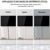 GlobalTone - Wall Mount Wire Cover Kit, 150 Inch Length, Paintable, Matte White - - Mounts For Less
