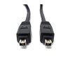 Globaltone 01140 IEEE 1394 Firewire 4 PIN 4PIN 6 Ft Black - - Mounts For Less