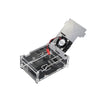 Globaltone 03543 Acrylic Shell Compatible with Fan Installation For Rasberry Pi 3 Model B+ - - Mounts For Less