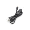 Globaltone 03547 1m USB to Micro USB with Switching Power Cord for Raspberry Pi 3 Zero W Black - - Mounts For Less