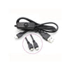 Globaltone 03547 1m USB to Micro USB with Switching Power Cord for Raspberry Pi 3 Zero W Black - - Mounts For Less
