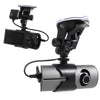 Globaltone Car Dash Cam Double Cameras Synchronous Recording DVR with GPS sensor - - Mounts For Less