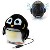 Gogroove Penguin Rechargeable Speaker for Kids Black GG-PAL-PENGUIN - - Mounts For Less