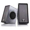 Gogroove Sonaverse O2 PC Computer USB Powered Speakers with Aux Input Grey GGSVO20100GYUS - - Mounts For Less