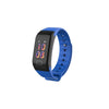 HEALTHme Smart Watch with Activity Monitoring Bluetooth Android IOS Blue - - Mounts For Less