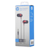 HP - In-Ear Stereo Headphones with Volume Control and Microphone, Red - - Mounts For Less